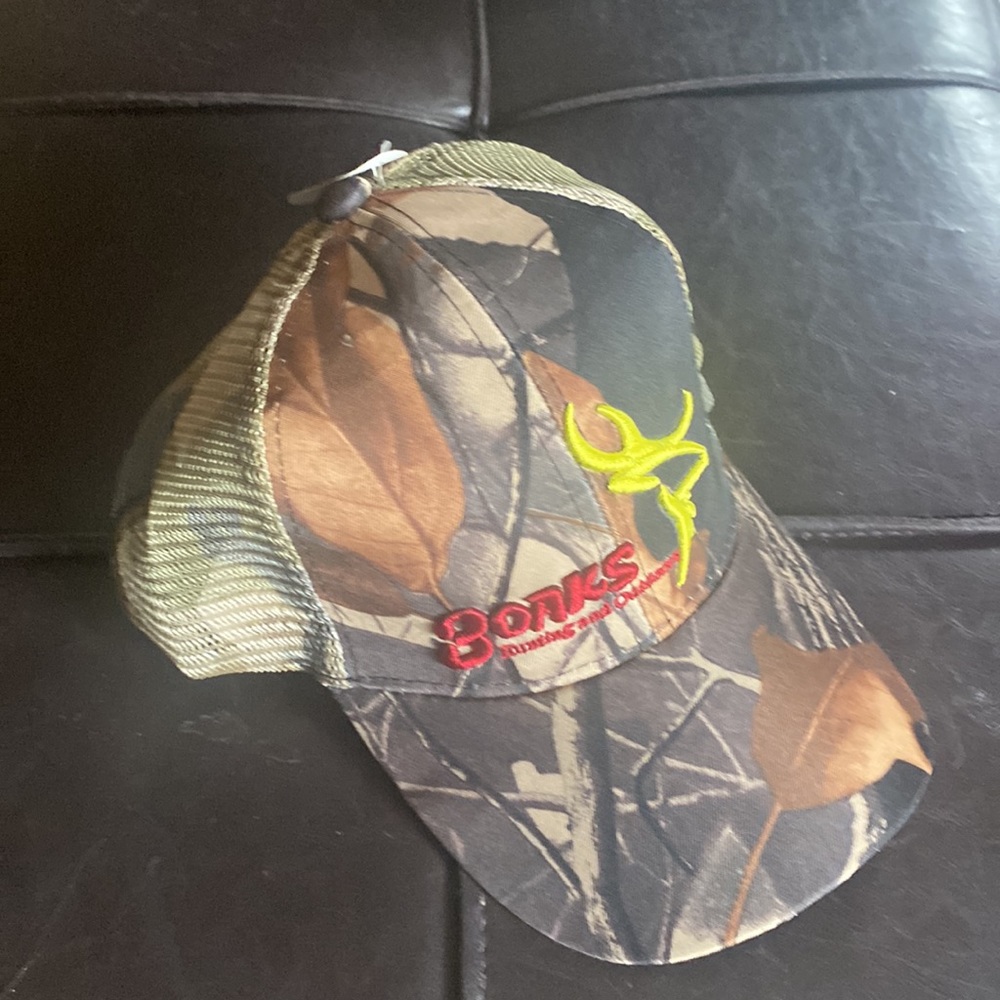 3 oaks camo mesh back baseball hat
